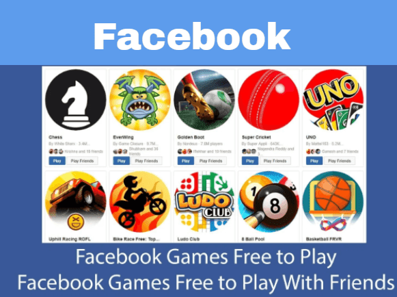 Facebook Game Free To Play | Facebook Game List | Facebook Gameroom