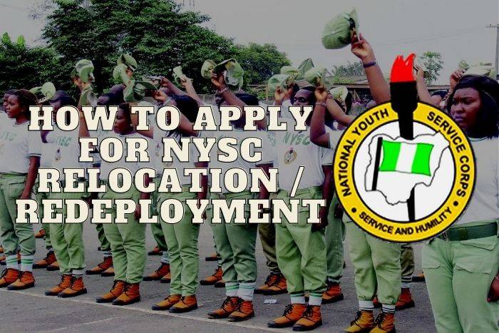 How To Apply For NYSC Relocation/Redeployment