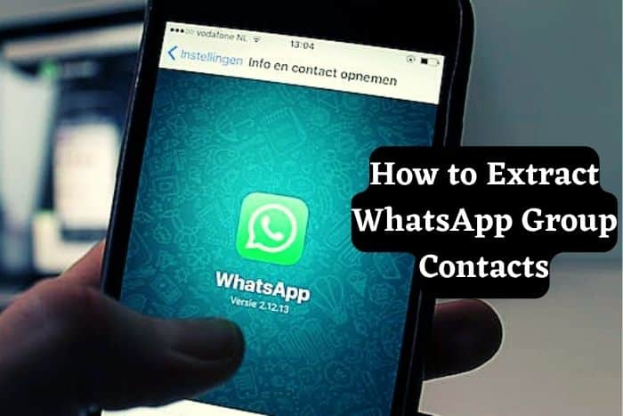 How to Extract WhatsApp Group Contacts