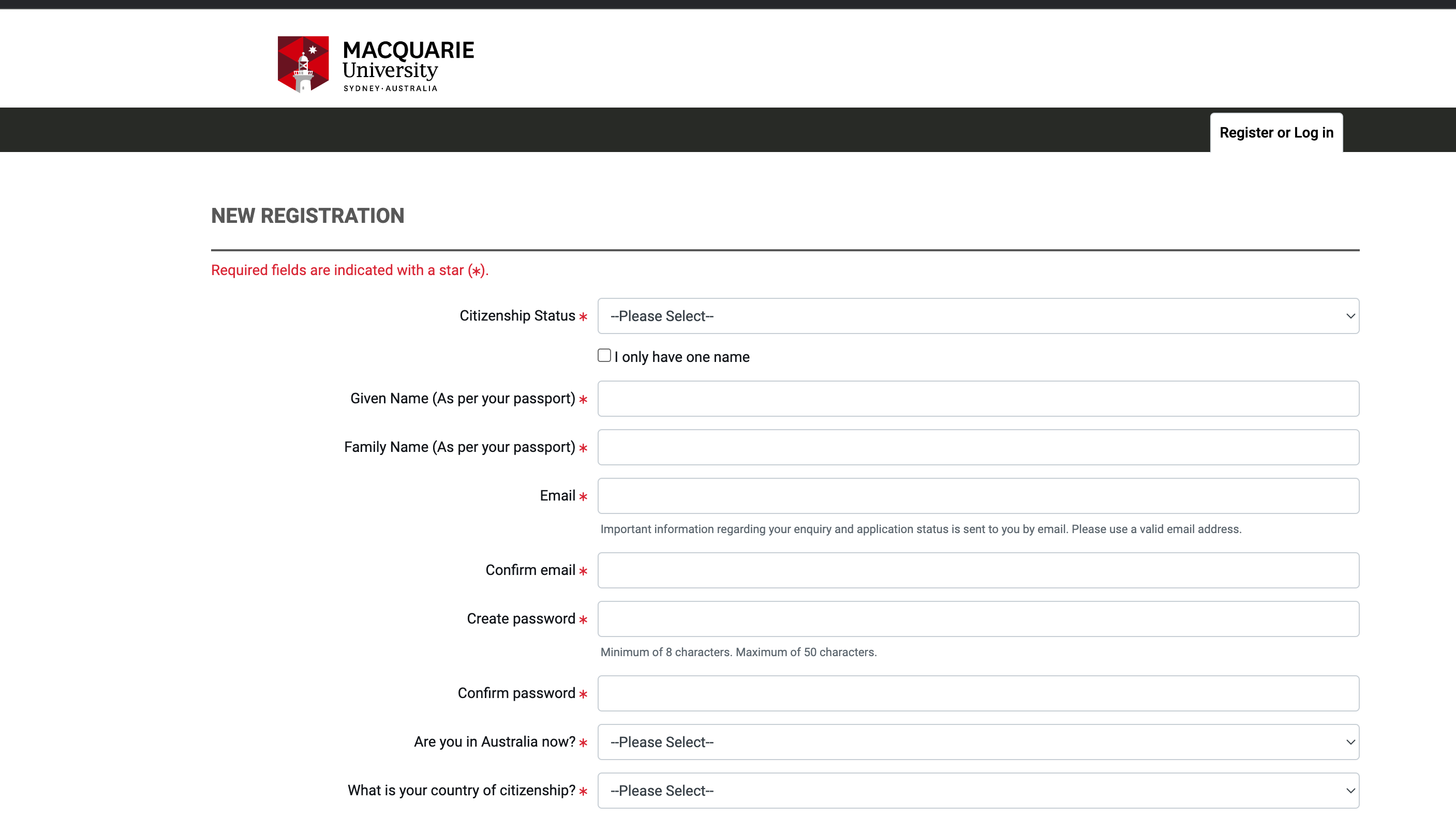 Macquarie University Vice-Chancellor’s Scholarship
